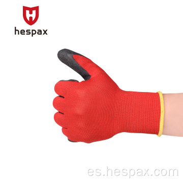 Hespax Durable Ladex Labor Guantes Construcción industrial